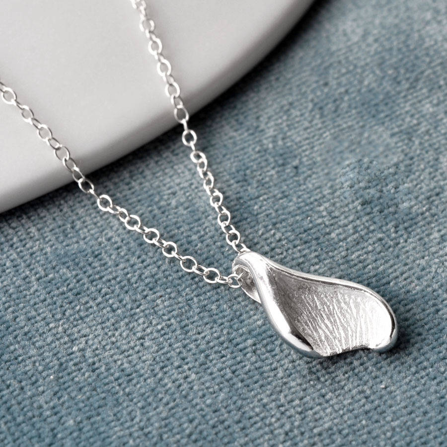 Silver Lily Leaf Jewellery Set By Martha Jackson Sterling Silver ...