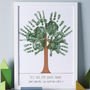 Personalised Hand Print Tree Poster, thumbnail 5 of 8