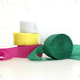 Set Of Three Crepe Paper Streamers Party Decoration, thumbnail 4 of 12