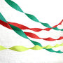 Set Of Three Christmas Paper Streamers, thumbnail 1 of 5