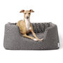 Charley Chau Deep Sided Dog Bed In Weave Fabric, thumbnail 2 of 8