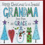 Personalised Grandma Christmas Card, thumbnail 1 of 2