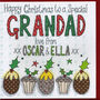 Personalised Grandad Christmas Card, thumbnail 1 of 2