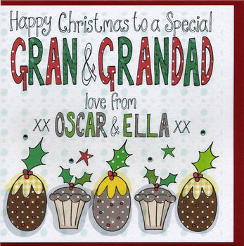 Personalised Grandad Christmas Card, 2 of 2
