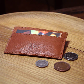 Personalised Corporate Gift Leather Card Holder, 4 of 5
