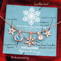 Design Your Own Christmas Birthstone Charm Necklace, thumbnail 9 of 12