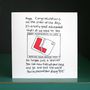 Driving Test Congratulations Card, thumbnail 5 of 6