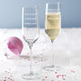 Personalised Measures Champagne Flute, thumbnail 3 of 8