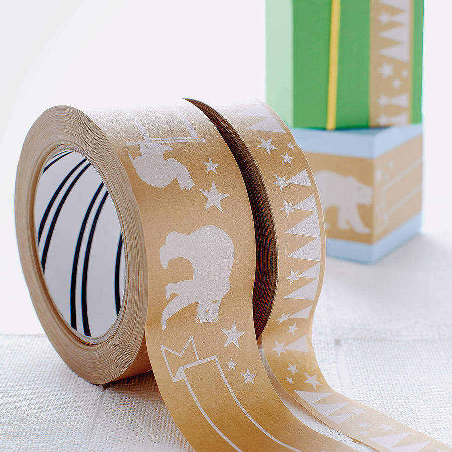 Festive Parcel Tapes By Lollipop Designs