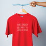 Men's Personalised Daddy T Shirt, thumbnail 2 of 10