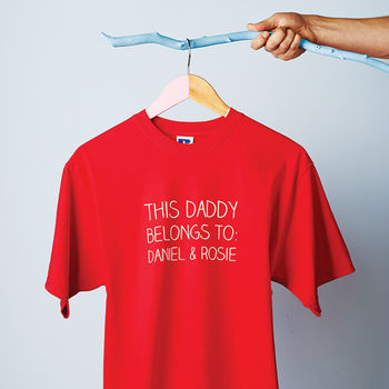 Men's Personalised Daddy T Shirt, 2 of 10