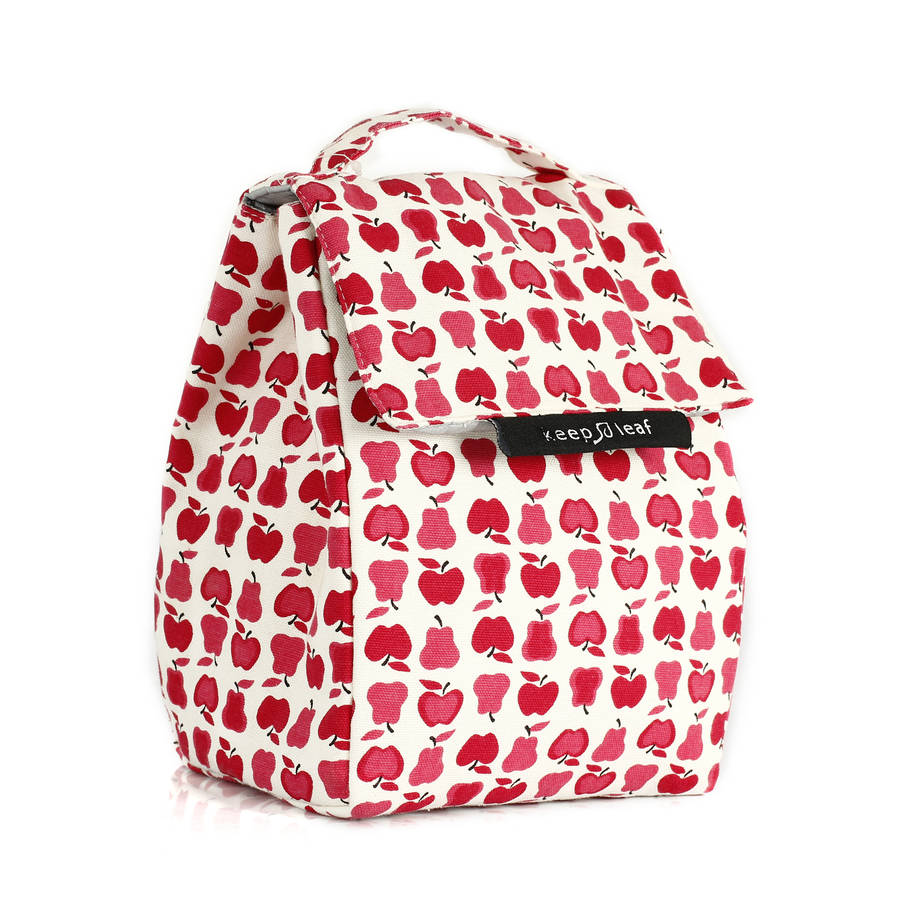 organic cotton insulated lunch bags by green tulip ethical living