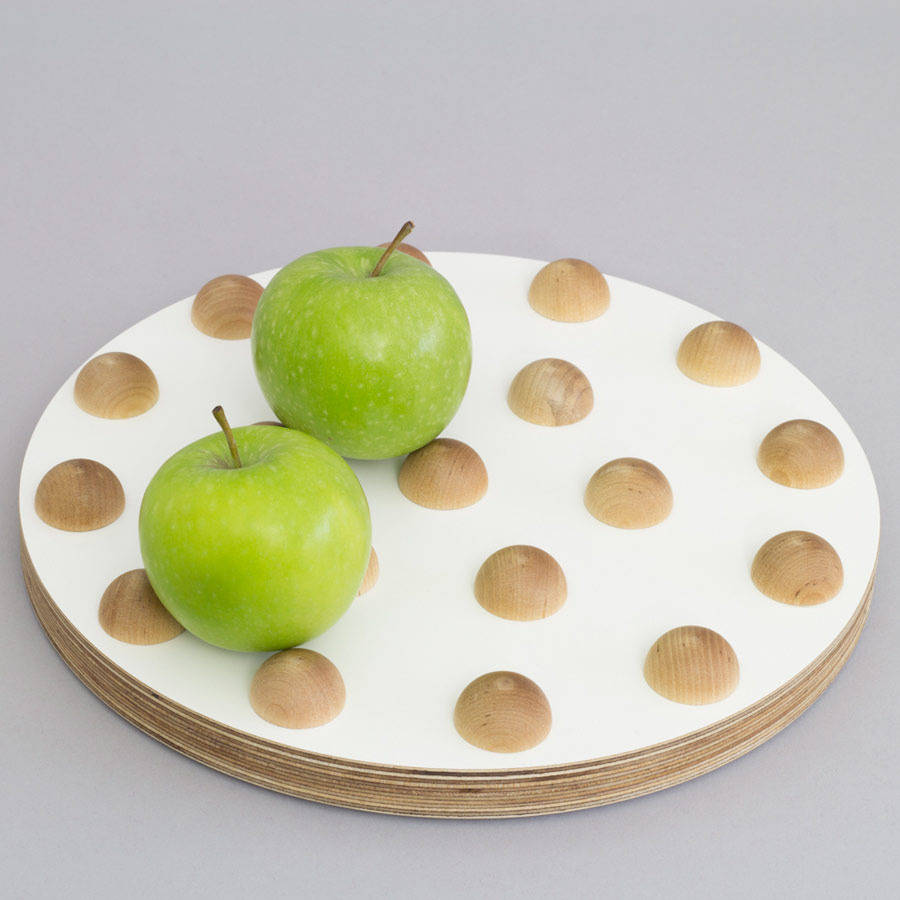 wooden fruit tray by kreisdesign