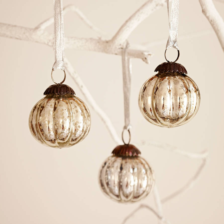 antique style baubles