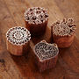 Set Of Four Assorted Wooden Blocks, thumbnail 6 of 9