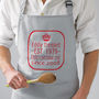 Personalised King Of The Kitchen Apron, thumbnail 4 of 8