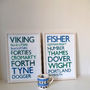The Shipping Forecast Print A4 Set Of Four, thumbnail 3 of 3