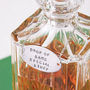 Personalised Decanter Tag Bottle Label, thumbnail 1 of 8