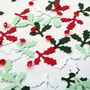Holly Christmas Table Confetti Decoration, thumbnail 2 of 4