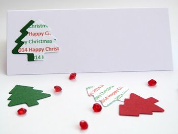 Christmas Trees 2021 Table Confetti Decoration, 4 of 5