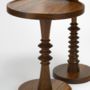 Walnut Turned Occasional Table, thumbnail 2 of 5