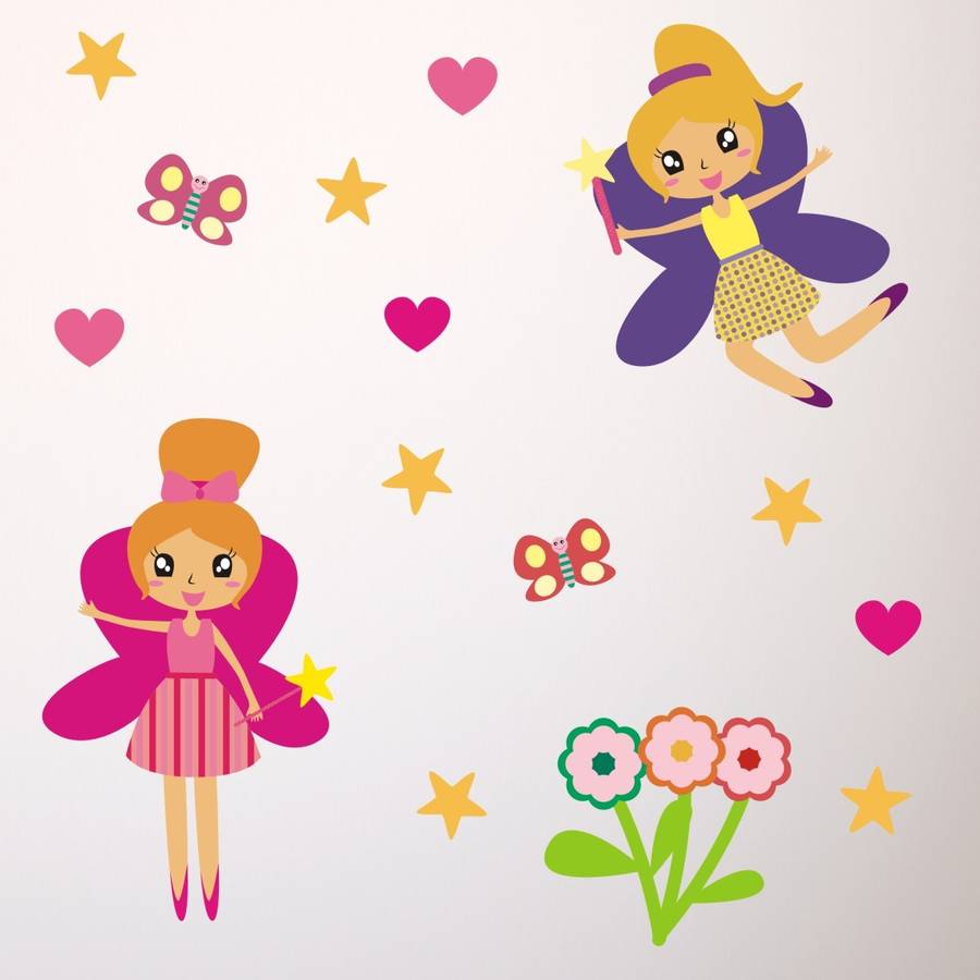 Fairy Wall Stickers Set By Mirrorin