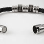 Men's Personalised Message Leather Bracelet, thumbnail 10 of 11