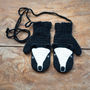 Animal Character Mittens On A String, thumbnail 2 of 9
