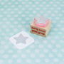 Christmas Solid Star Rubber Stamp, thumbnail 1 of 2