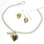Silver And Gold Vermeil Heart And Pearl Bracelet, thumbnail 3 of 5