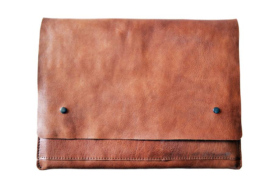 Leather Portfolio Document Case By Cutme Notonthehighstreet