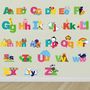 Picture Alphabet Wall Stickers, thumbnail 1 of 4
