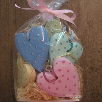 Valentine/Decorated Hearts On Ribbon, 11 of 11