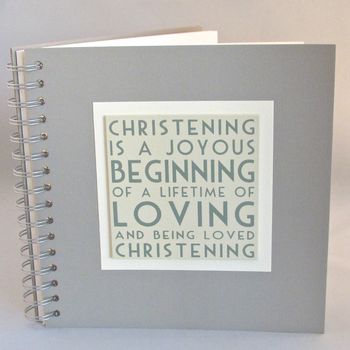 'Christening' Memories Book ~ Boxed, 2 of 7