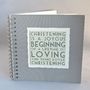 'Christening' Memories Book ~ Boxed, thumbnail 1 of 7
