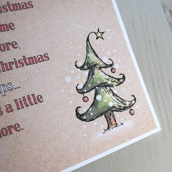 Seuss Inspired Christmas Card, 3 of 4