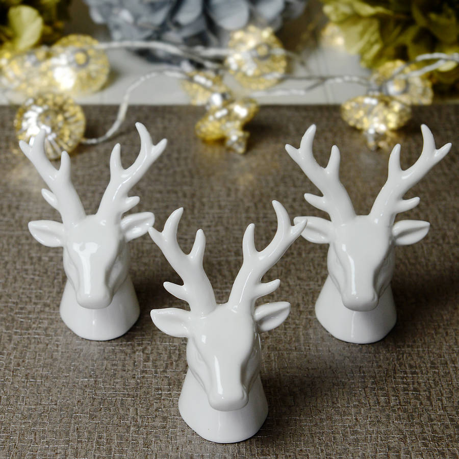 Stag Table Decoration By Home & Glory