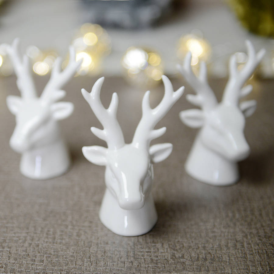 Stag Table Decoration By Home & Glory