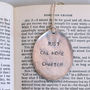 'Just One More Chapter' Vintage Bookmark, thumbnail 1 of 8