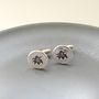 Silver Bee Cufflinks With A Secret Message, thumbnail 3 of 3