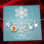 Design Your Own Christmas Birthstone Charm Necklace, thumbnail 3 of 12
