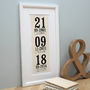 Our Story Date Print, thumbnail 4 of 6