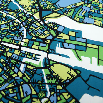 Dublin Map Art Print, 2 of 6