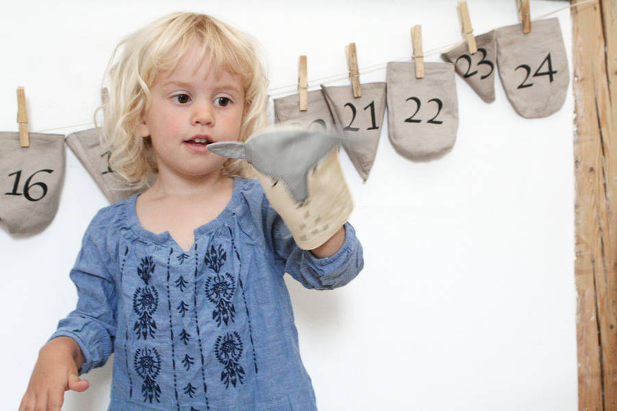 Woodland Animals Puppet Christmas Advent Calendar By Little Baby