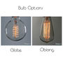 Set Of Three Bulb Pendant Lights, thumbnail 7 of 12