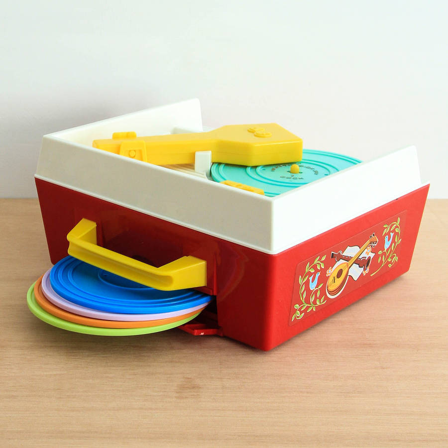 fisher price record player retro