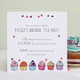 Personalised Cupcake Party Invitations, thumbnail 2 of 5