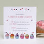 Personalised Cupcake Party Invitations, thumbnail 3 of 5