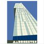 Manchester Iconic Beetham Tower Print, thumbnail 4 of 5