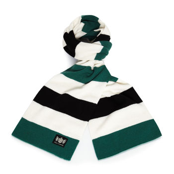 Luxury Cashmere Rugby Scarf In Team Colours, 12 of 12